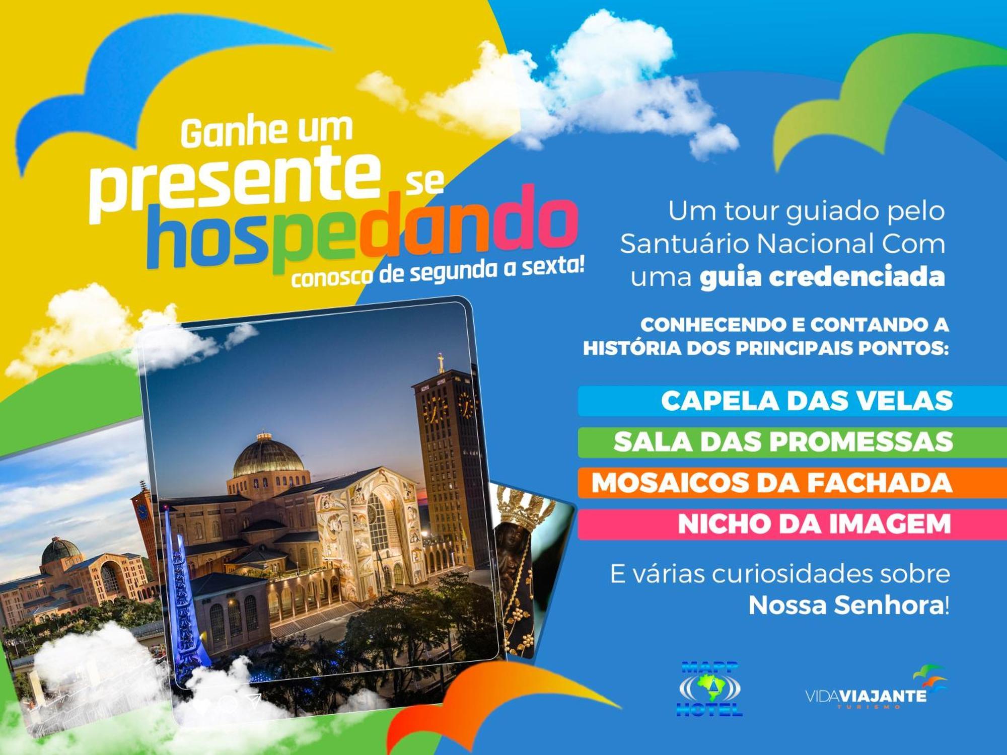 Mapp Hotel Aparecida-Sp Luaran gambar